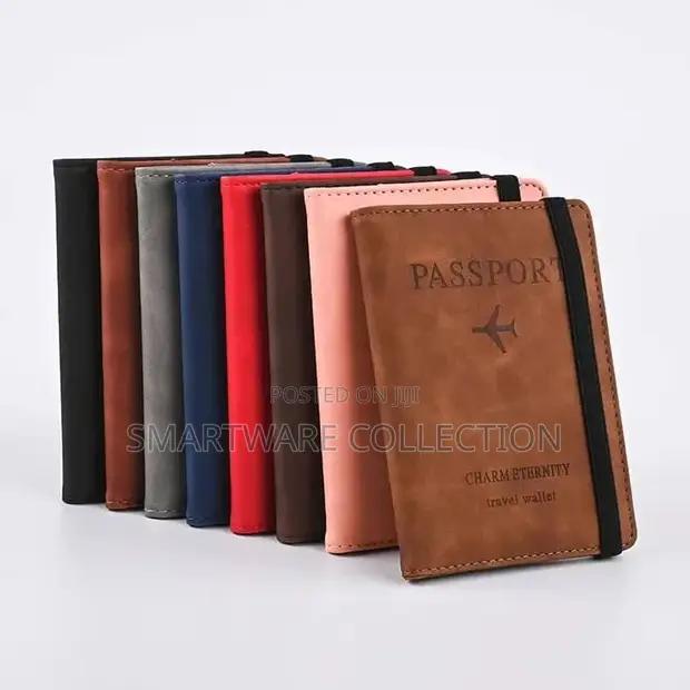 PU RFID Passport Cover Credit ID Card Wallet Passport Case in Dar es Salaam, Tanzania