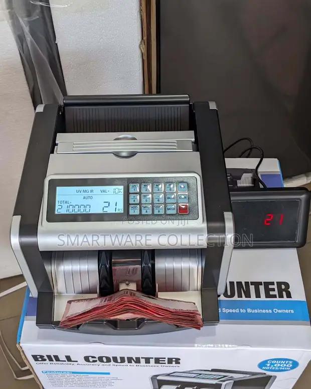 Money Cash Counting Bill Counter With Counterfeit Detector in Dar es Salaam, Tanzania