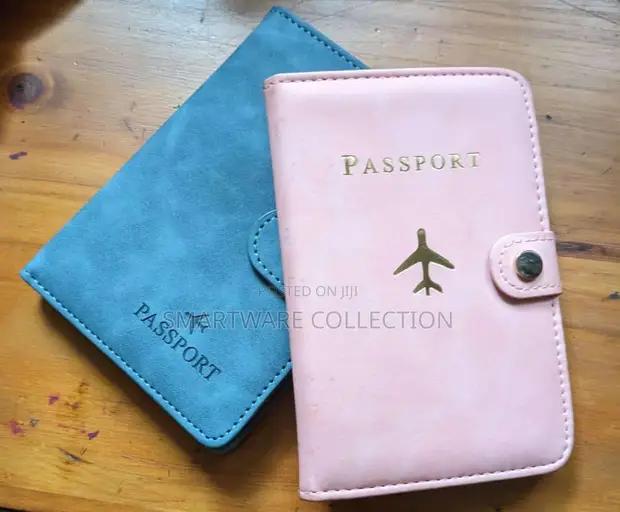 Travel Passport ID Card Cover Holder Case Faux Leather in Dar es Salaam, Tanzania