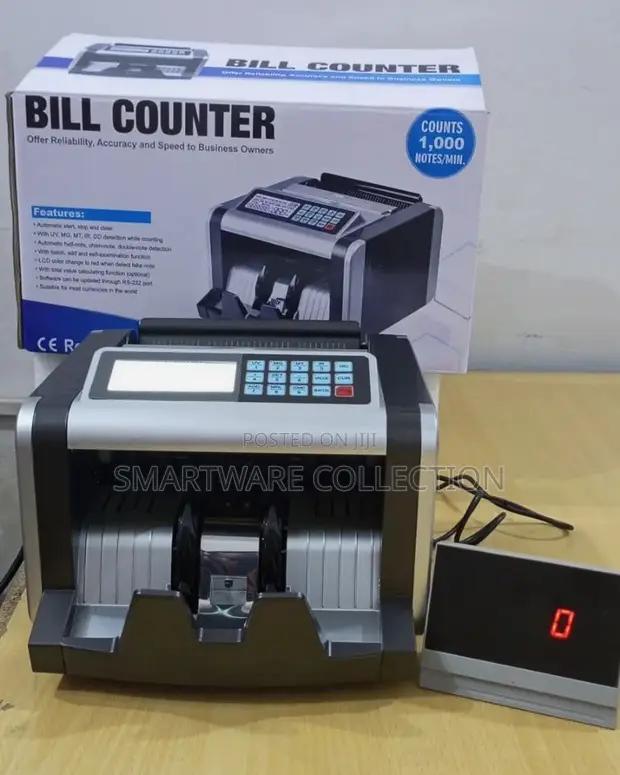 Portable Bill Counting Machine With Add Batch, LCD Display in Dar es Salaam, Tanzania