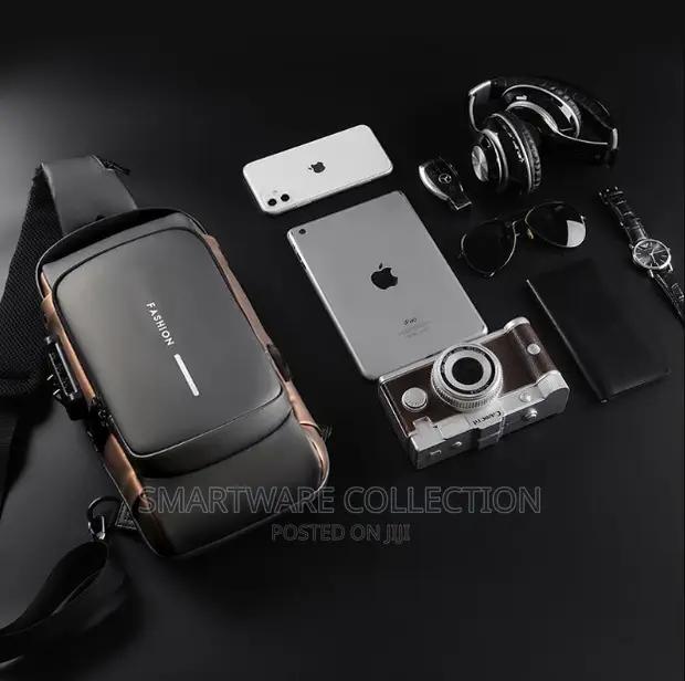 USB Charging Sport Sling Anti-theft Shoulder Bag Waterproof in Dar es Salaam, Tanzania