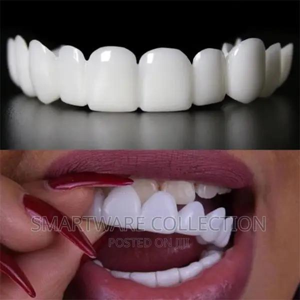 2 Pairs Snap On Teeth Veneers Fake Teeth Smile Braces Cover in Dar es Salaam, Tanzania