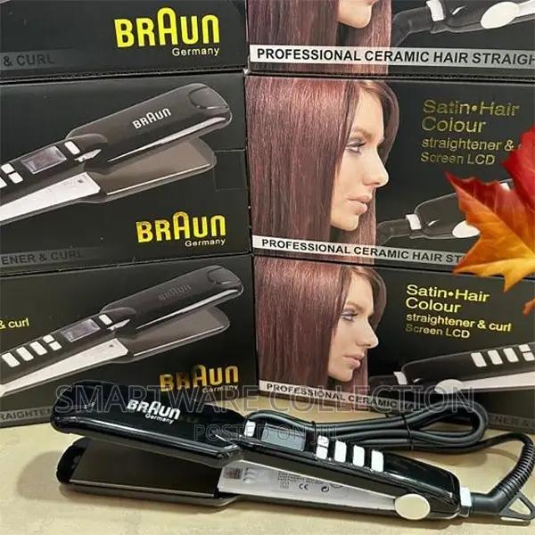 Electric Hair Straightener – Ceramic Plate, Fast Heating in Dar es Salaam, Tanzania