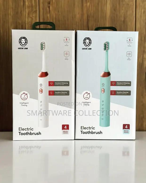 Electric Toothbrush, 5 Modes, Charging Cable, 4 Brush Heads in Dar es Salaam, Tanzania
