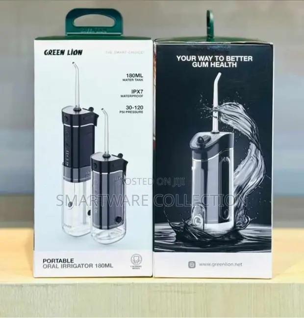Green Lion Portable Oral Irrigator, Water Flosser – Black in Dar es Salaam, Tanzania