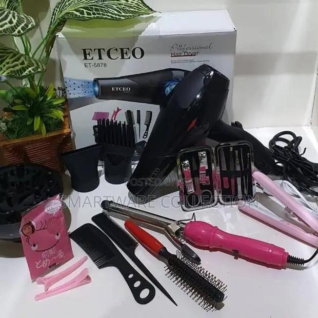 Hair Dryer Blow Dryer Hair Tools- Flat Iron, Tongs, Manicure in Dar es Salaam, Tanzania