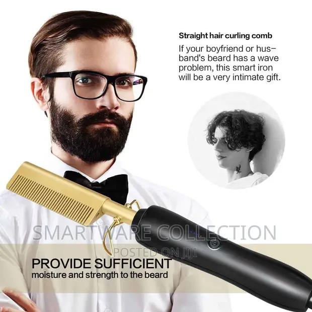 Hair Straightener Brush 2in1 Electric Comb Hair Straightener in Dar es Salaam, Tanzania