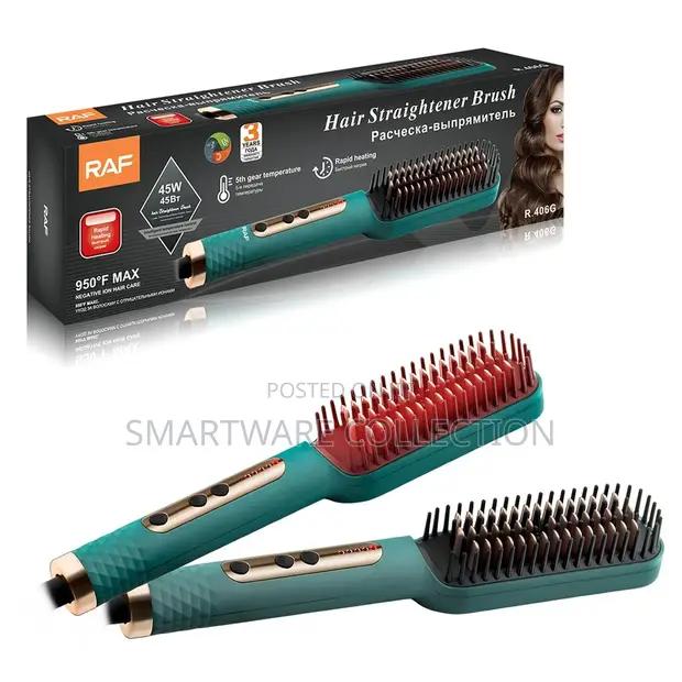 Hair Straightening Brush With 30s Fast Ceramic Heating in Dar es Salaam, Tanzania