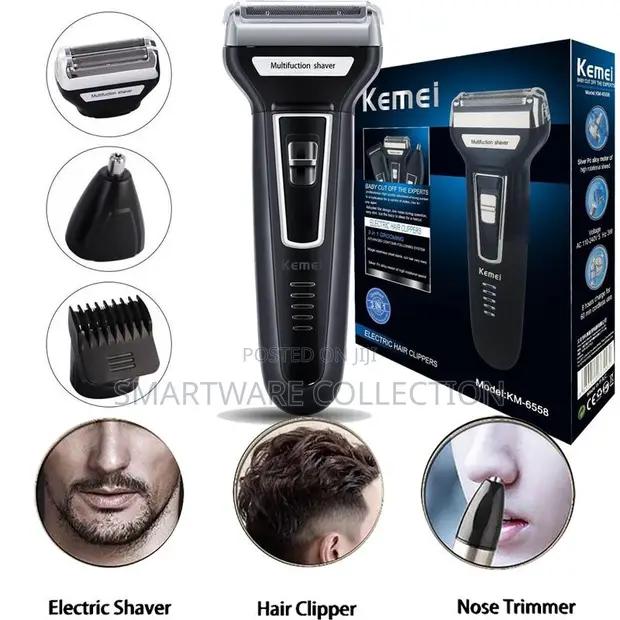 Kemei 3 In 1 Electric Shaver Nose Trimmer Hair Clipper in Dar es Salaam, Tanzania