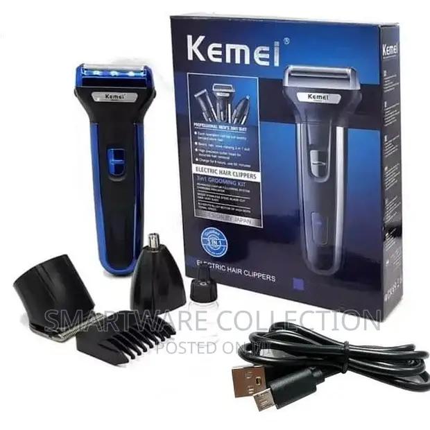 Kemei 3 In 1 Rechargeable Hair Clipper USB Charger in Dar es Salaam, Tanzania