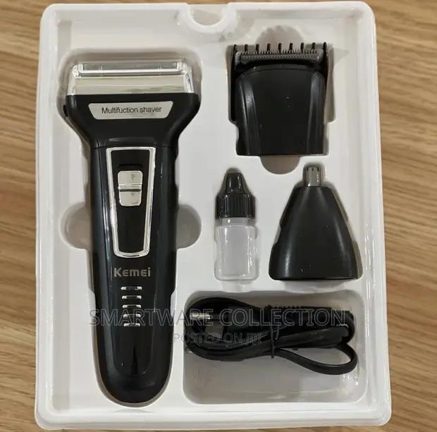Kemei 3 In 1 Rechargeable Nose Beard Ear Sideburns Hair Trim in Dar es Salaam, Tanzania
