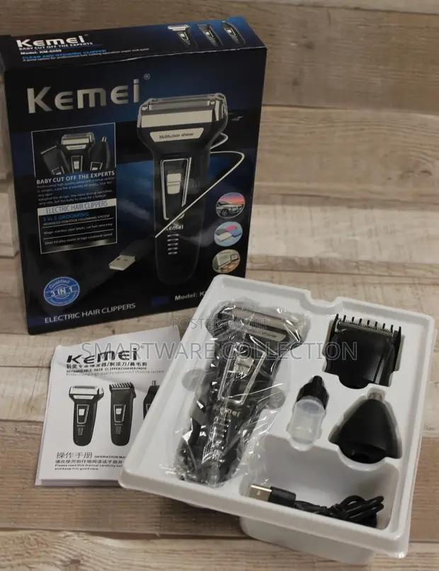 Kemei Multifunction 3 In 1 Shaver Hair Clipper Nose Trimmer in Dar es Salaam, Tanzania