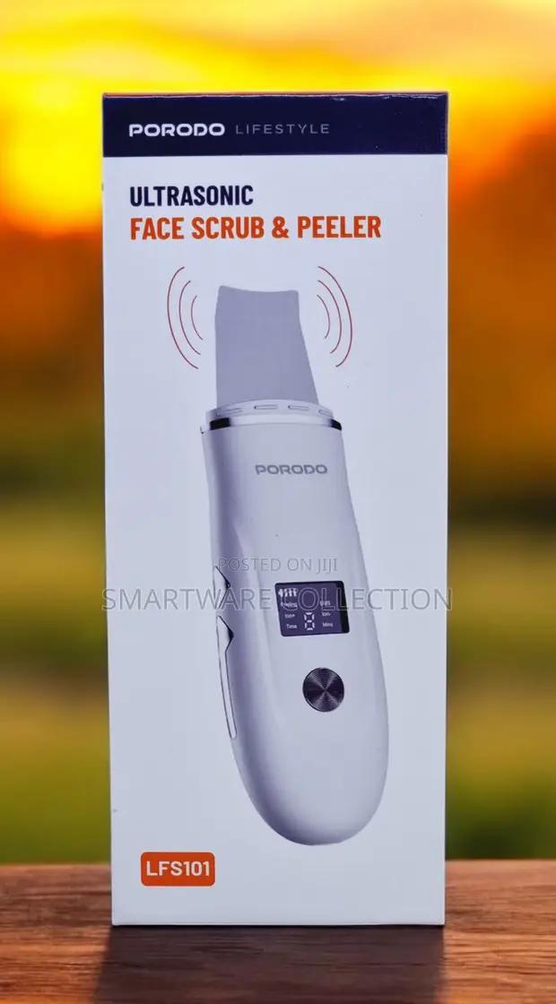 Porodo Ultrasonic Face Scrub Peeler With Led Display in Dar es Salaam, Tanzania