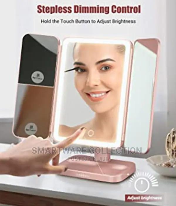Rechargeable LED Lighted Mirror Portable Smart Touch in Dar es Salaam, Tanzania