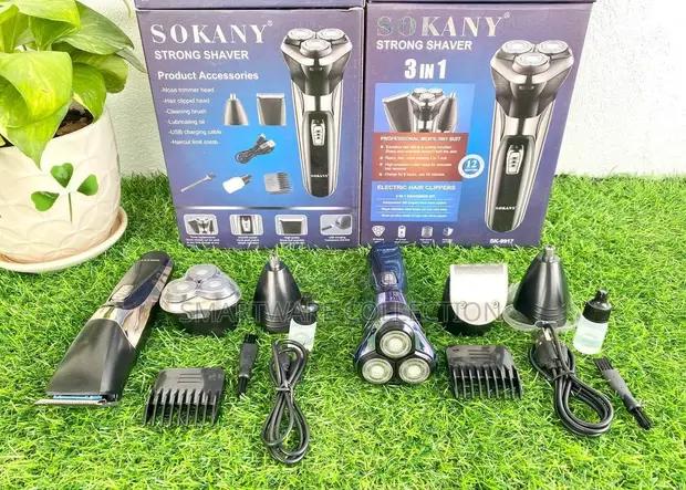 Sokany Multifunctional 3 In 1 Strong Shaver in Dar es Salaam, Tanzania