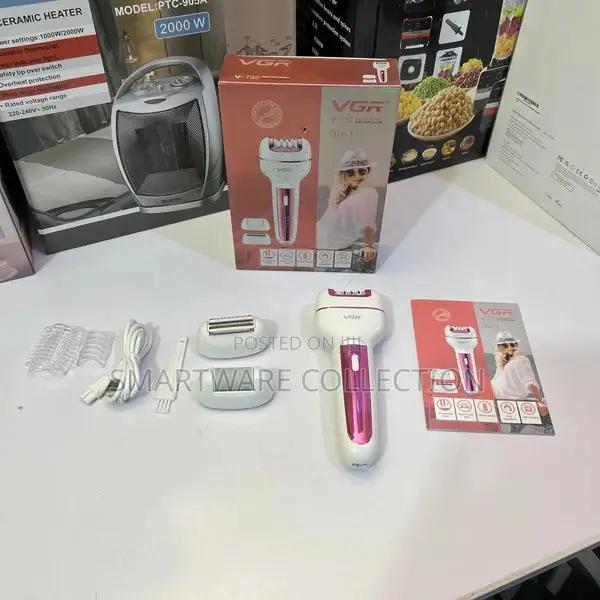 VGR V-722 Cordless 2-in-1 Women Body Epilator Shaver -pink in Dar es Salaam, Tanzania