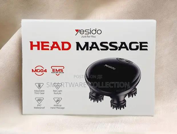 Yesido – Mg04 – Ipx7 Waterproof Electric Pulse Head Massager in Dar es Salaam, Tanzania