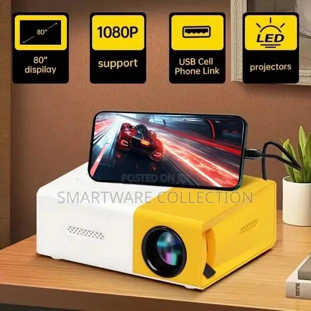 Mini Projector 2021 Portable Video-projector Home Theater in Dar es Salaam, Tanzania