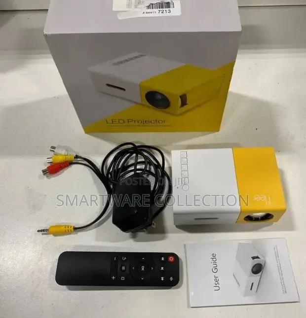Portable LED Mini Projector WhiteYellow New In Box in Dar es Salaam, Tanzania
