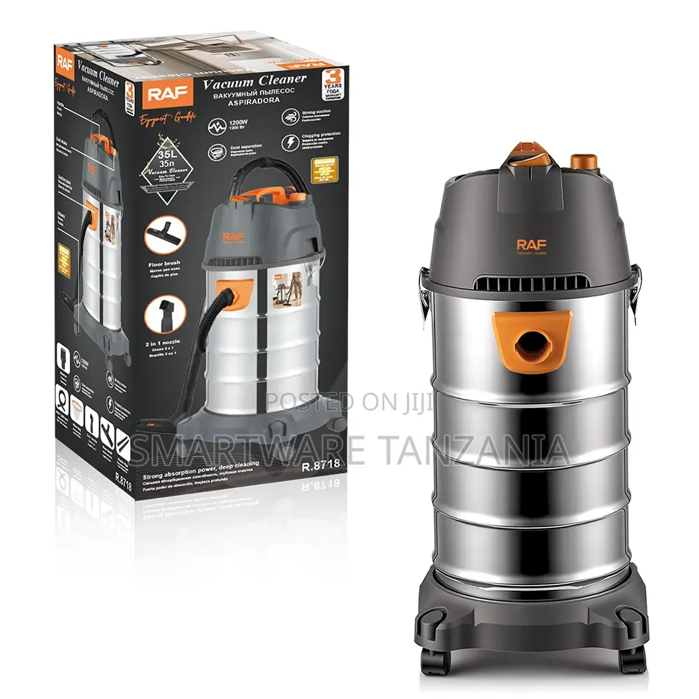 Raf R.8718 Heavy Duty 35l Stainless Drum Vacuum Cleaner in Dar es Salaam, Tanzania