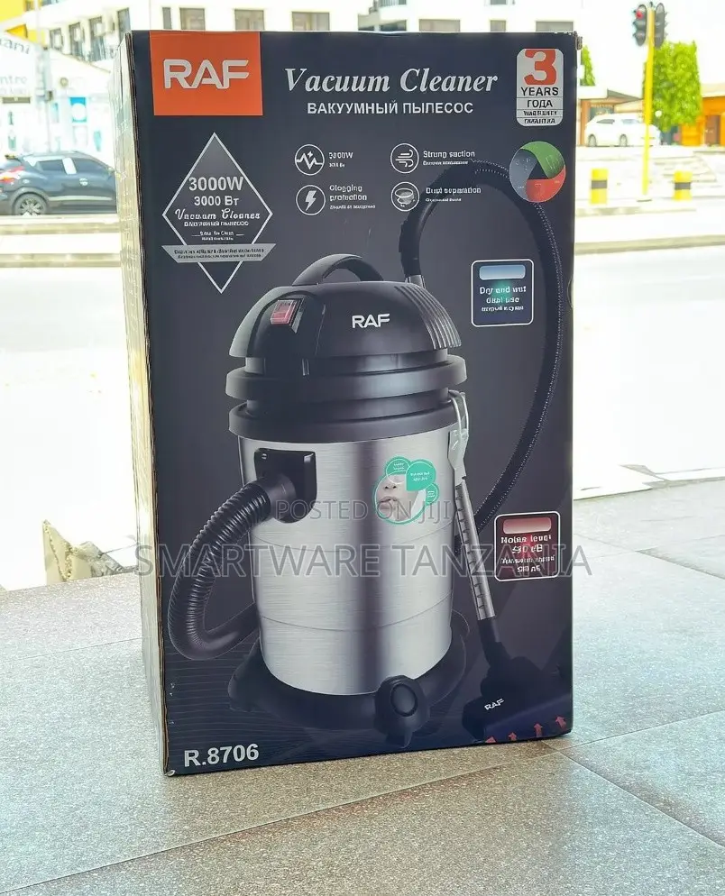 Raf Wet and Dry Vacuum Cleaner 3000w High Power Dust Separator in Dar es Salaam, Tanzania