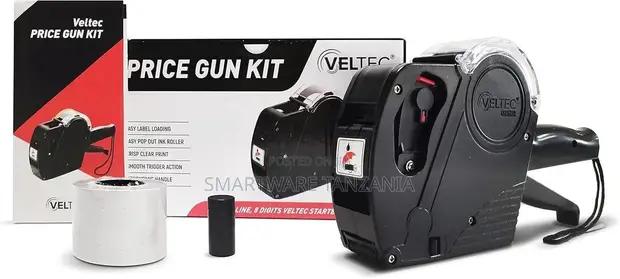 Veltec Price Gun Kit 8 Digit Single Line Label Maker Black in Dar es Salaam, Tanzania