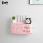 Pink Wall-mounted Wifi Router Shelf Box And Organizer in Dar es Salaam, Tanzania