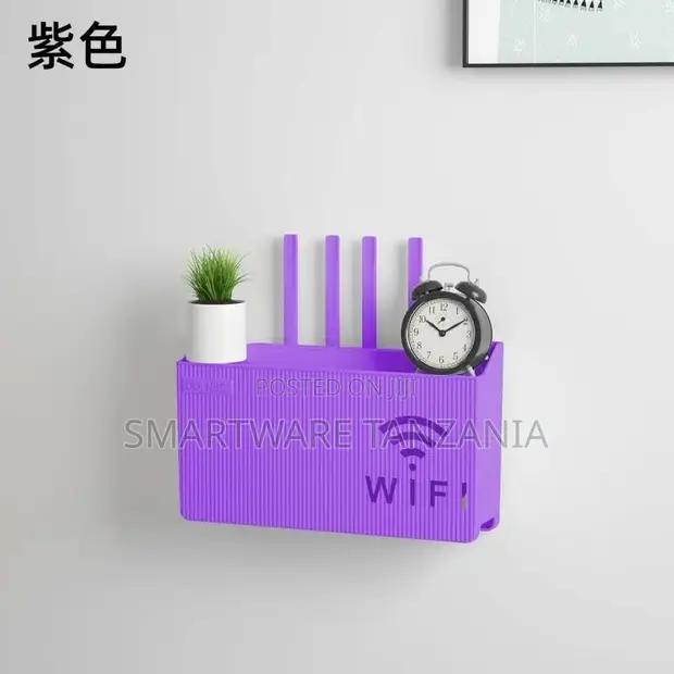 Purple Wall-mount Wifi Router Box Shelf Organizer in Dar es Salaam, Tanzania