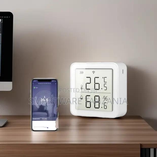 Wifi Smart Temperature Humidity Sensor With Lcd Display in Dar es Salaam, Tanzania
