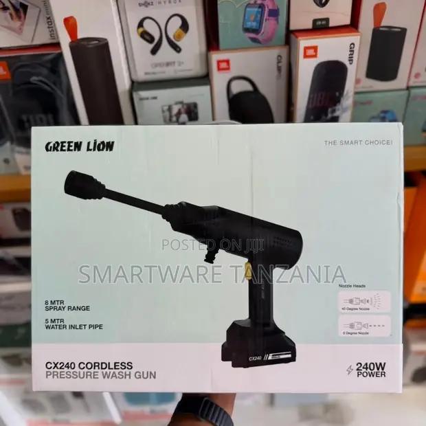 Green Lion Cx240 Cordless Pressure Wash Gun 240w Portable in Dar es Salaam, Tanzania