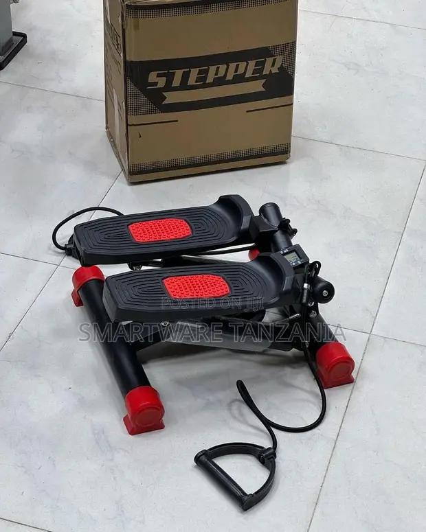 Mini Stepper Machine With Resistance Bands Lcd Counter Home in Dar es Salaam, Tanzania