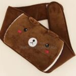 Brown Bear Hot Water Bottle Waist Wrap Plush Cover Cute in Dar es Salaam, Tanzania