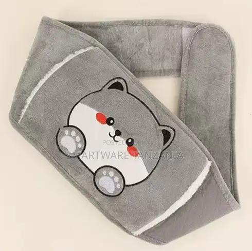 Cute Cat Hot Water Bottle Waist Wrap Plush Heating Pad Grey in Dar es Salaam, Tanzania