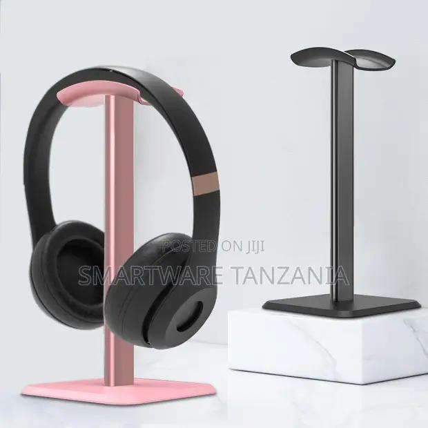 Headphone Stand Aluminum Holder Pink Black Two Color Options in Dar es Salaam, Tanzania