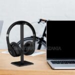 Black Aluminum Headphone Stand Desk Display Holder Office in Dar es Salaam, Tanzania
