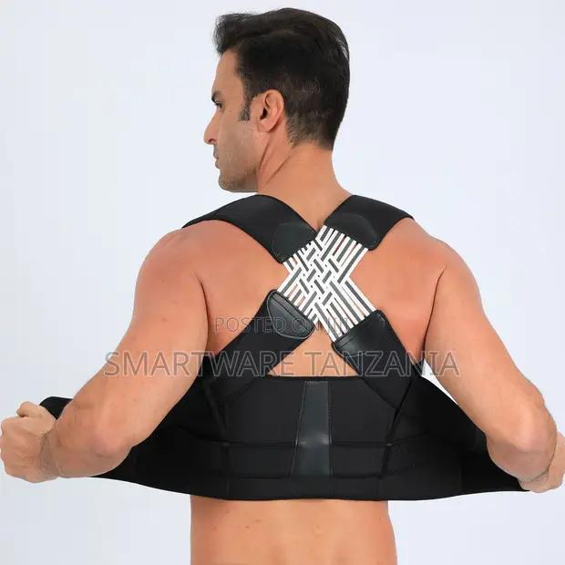 Posture Corrector Brace Back Support Cross Strap Design Men in Dar es Salaam, Tanzania