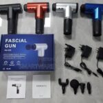 Kh-320 Fascial Gun Massage Device 6-speed With 4 Heads in Dar es Salaam, Tanzania