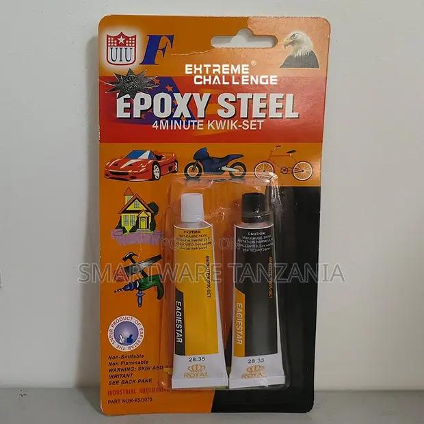 Uiu Epoxy Steel 4 Minute Kwik-set Ab Adhesive 2-part Glue in Dar es Salaam, Tanzania