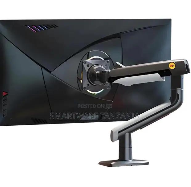 Nb Gas Spring Single Monitor Arm Desk Mount Gaming Screen 27” To 50” in Dar es Salaam, Tanzania