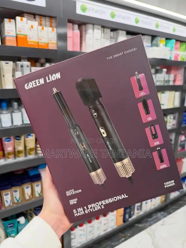 Green Lion 5 In 1 Professional Hair Styler Multi Tool Kit in Dar es Salaam, Tanzania