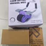Two-in-one Elbow Support Abdominal Wheel Ab Roller With Box in Dar es Salaam, Tanzania