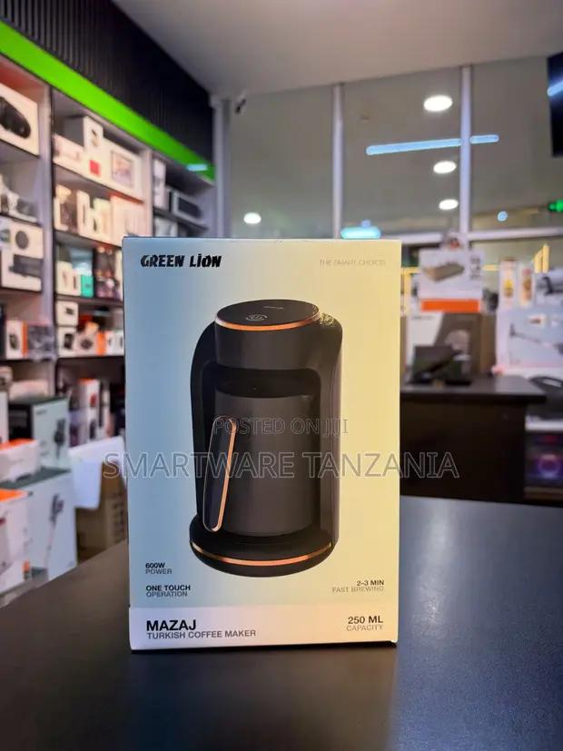 Green Lion Mazaj Turkish Coffee Maker 250ml Fast Brewing Machine in Dar es Salaam, Tanzania