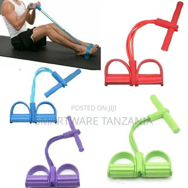 Foot Pedal Resistance Band Sit Up Puller 4 Color Home Gym in Dar es Salaam, Tanzania