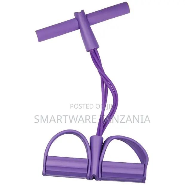 Purple Foot Pedal Resistance Band Pull Rope Core Sit Up Gym in Dar es Salaam, Tanzania