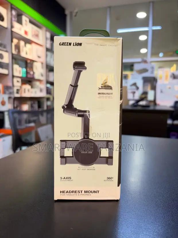 Green Lion Headrest Mount Holder 360 Rotation Tablet Phone Stand in Dar es Salaam, Tanzania