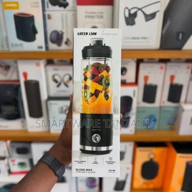 Green Lion Blend Max Portable Juicer 650ml 6 Blades Power in Dar es Salaam, Tanzania