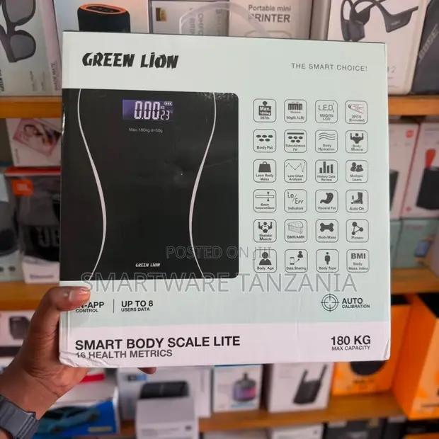 Green Lion Smart Body Scale Lite 180kg 16 Health Metrics in Dar es Salaam, Tanzania