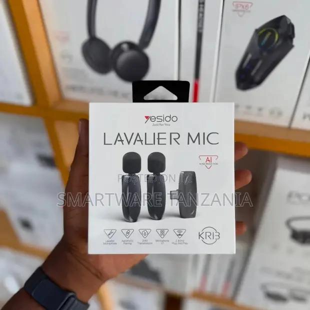 Yesido Lavalier Microphone Kr13 Wireless Ai Noise Reduction in Dar es Salaam, Tanzania