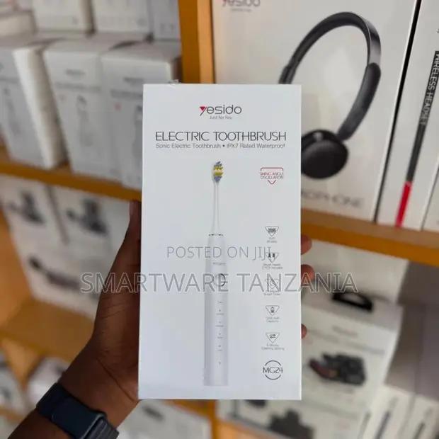 Yesido Sonic Electric Toothbrush Ipx7 Waterproof Smart Timer in Dar es Salaam, Tanzania