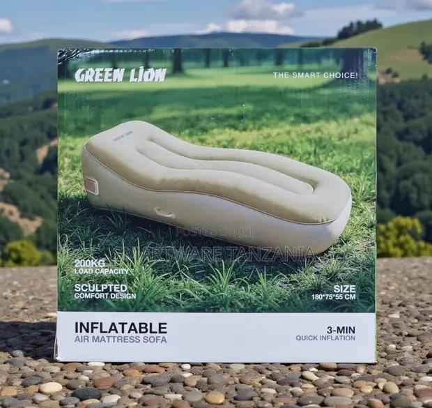 Green Lion Inflatable Air Mattress Sofa With 200kg Load Capacity in Dar es Salaam, Tanzania